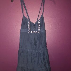 Navy Blue Hollister Dress
